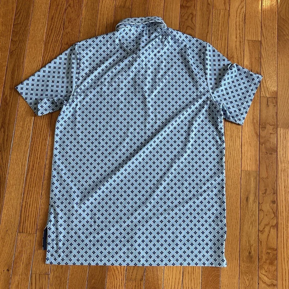 RLX Ralph Lauren USA 2023‎ Marco Simone Rome Italy Golf Polo Mens Medium AOP